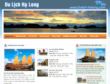 Tablet Screenshot of dulich-halong.com
